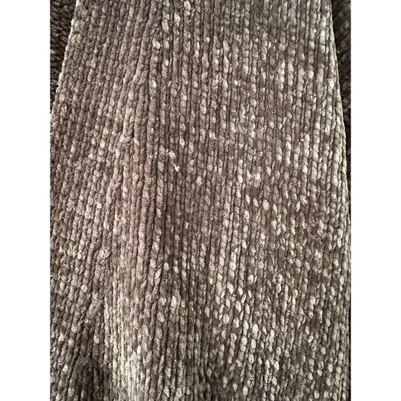 Anthropologie Moth Chenille Cardigan Women’s XS Green Open Front Cozy Pockets - Picture 10 of 16